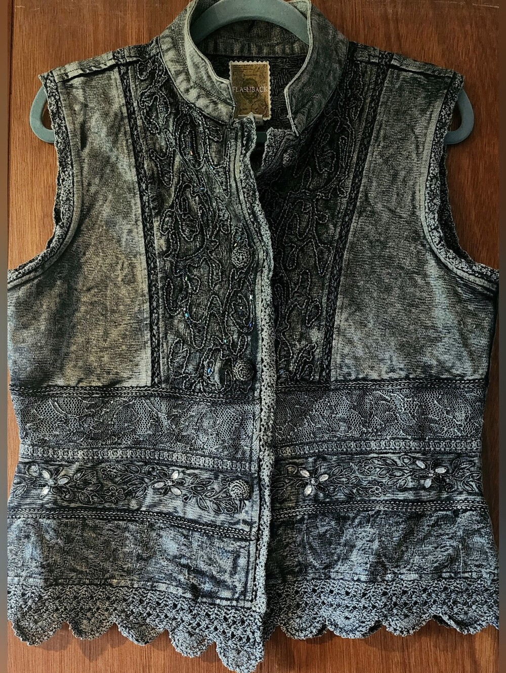 Flashback Boho Vest Med